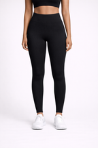 Daily Basic Leggings-Black